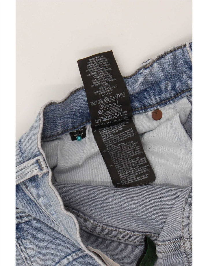 G-Star Herren Revend Distressed Slim Jeans W33 L32 Blaue Baumwolle