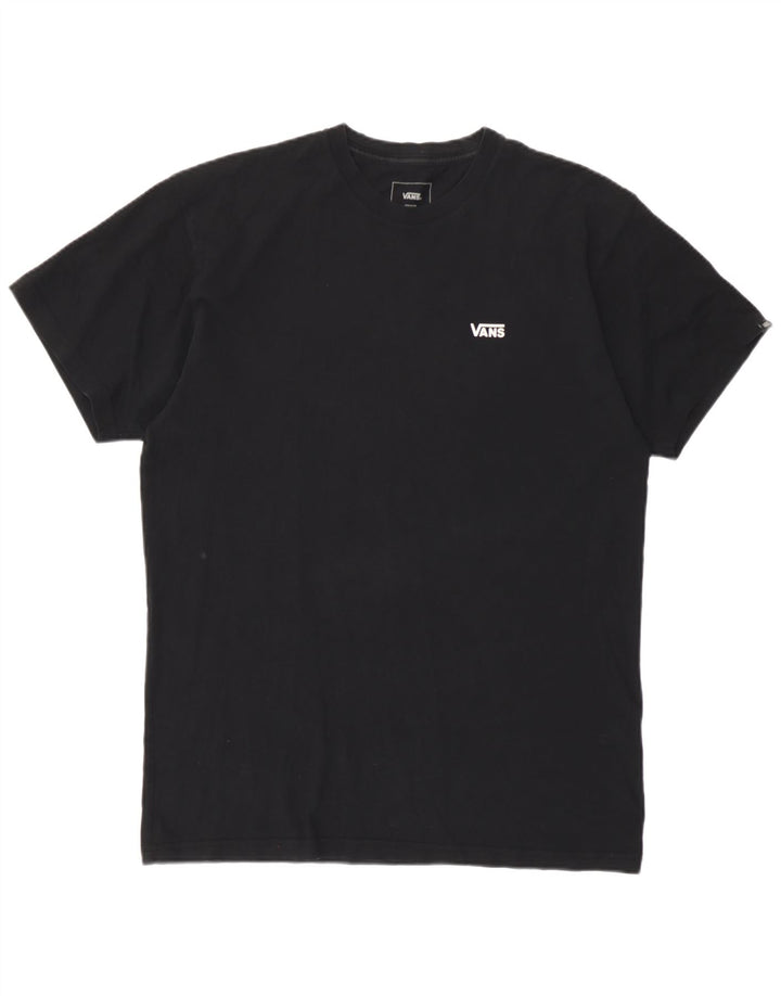 Vans Herren-T-Shirt mit klassischer Passform, mittelschwarze Baumwolle