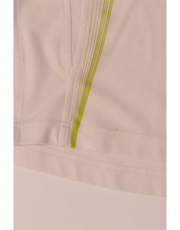 Adidas Climacool T-Shirt für Jungen, 13–14 Jahre, weißes Colourblock-Polyester
