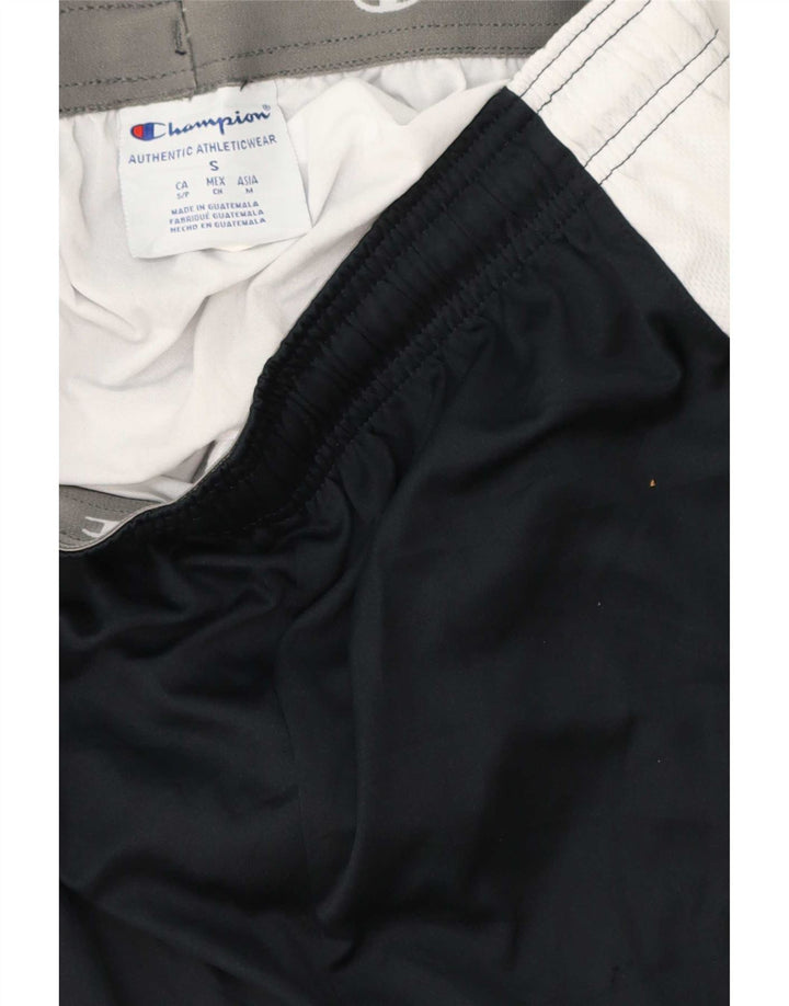 Champion Herren-Sportshorts, Größe S, Marineblau, Farbblock-Polyester