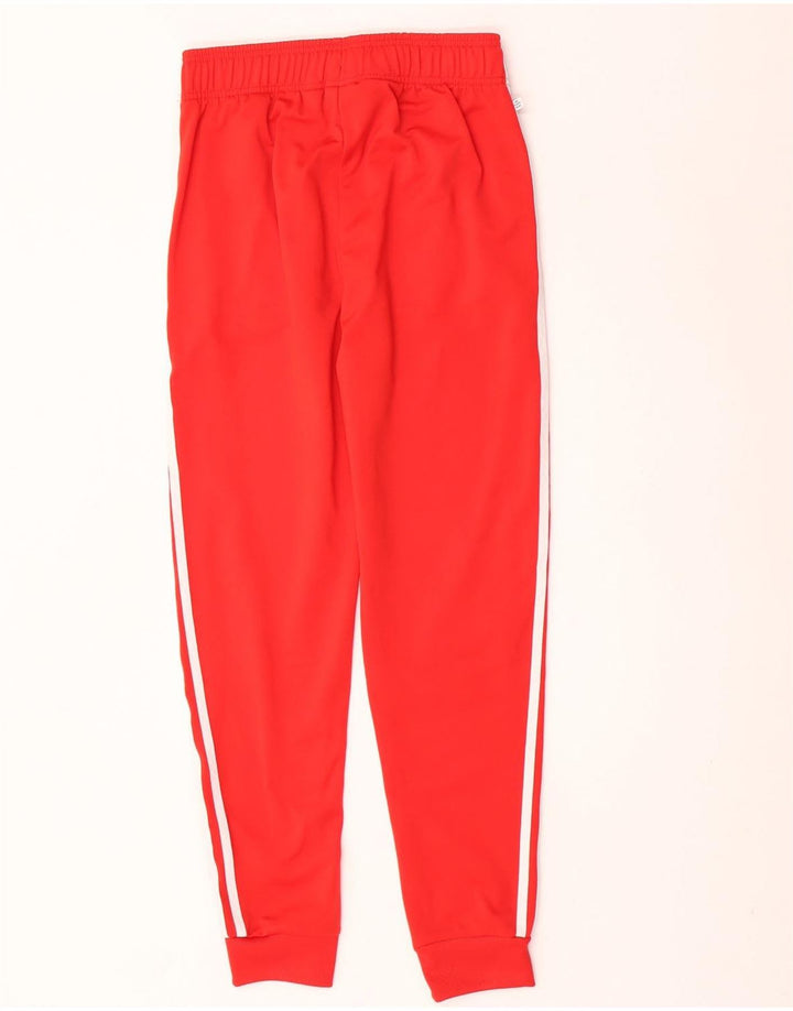 Adidas Jungen-Trainingshose, Jogginghose, 13–14 Jahre, rotes Polyester