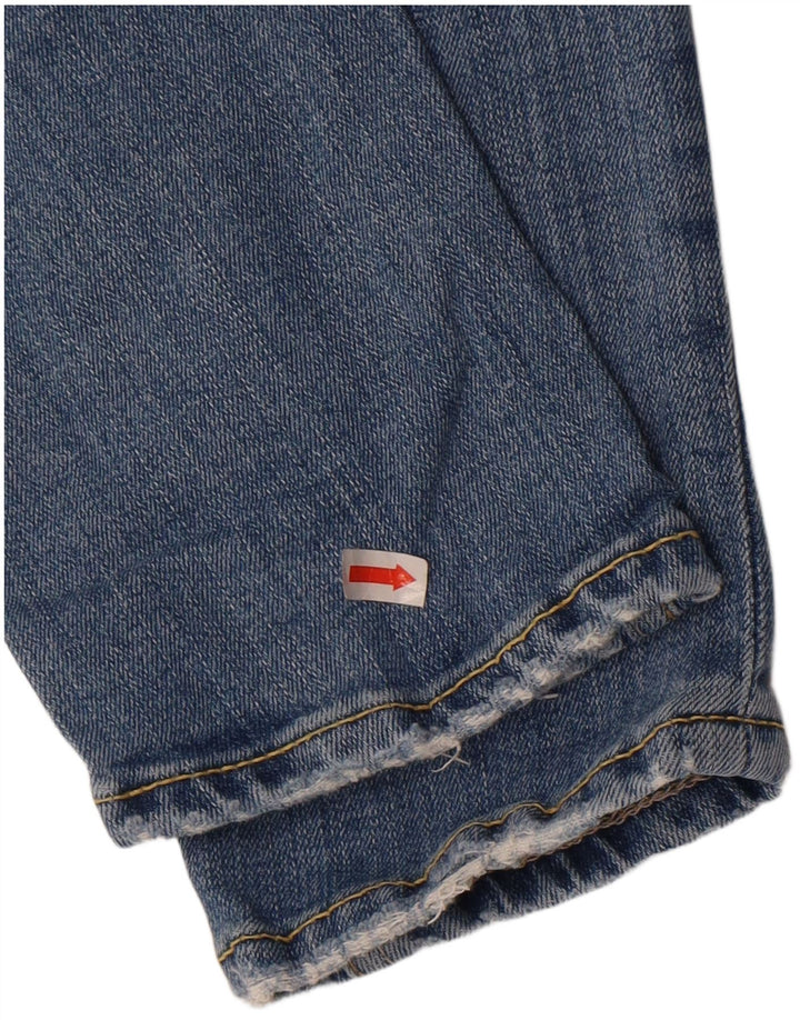 Dondup Damen Skinny Jeans W28 L31 Blaue Baumwolle