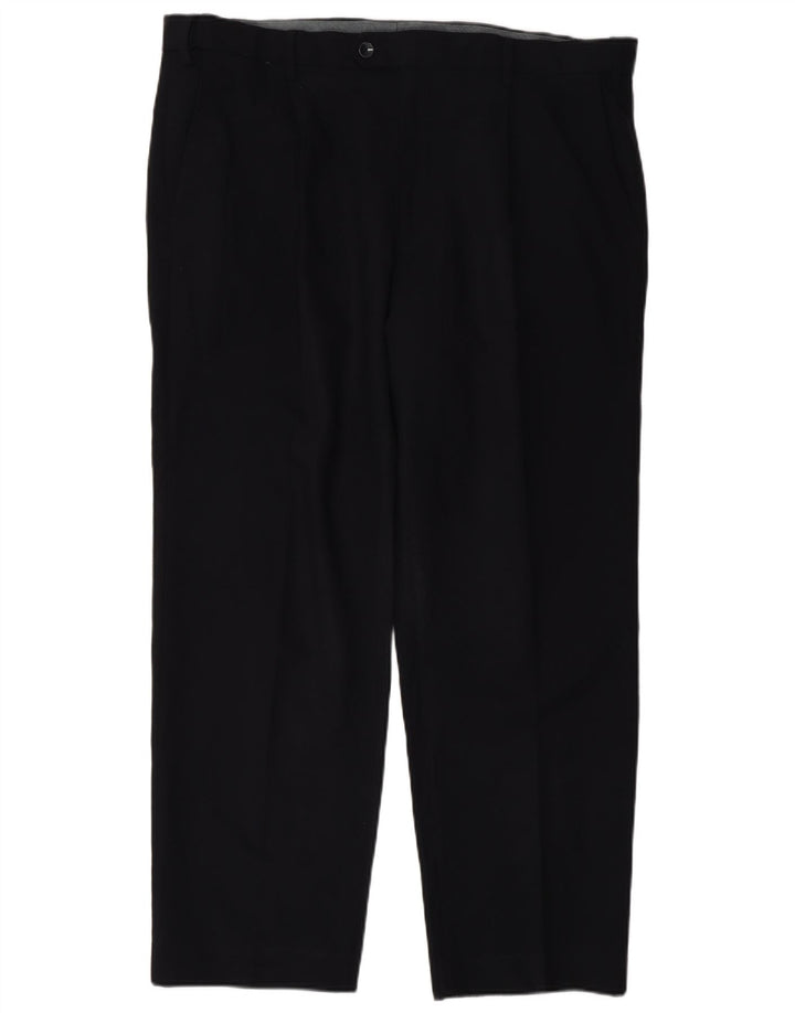 Marks & Spencer Herren-Anzughose, normal, W38, L29, Marineblau, Polyester