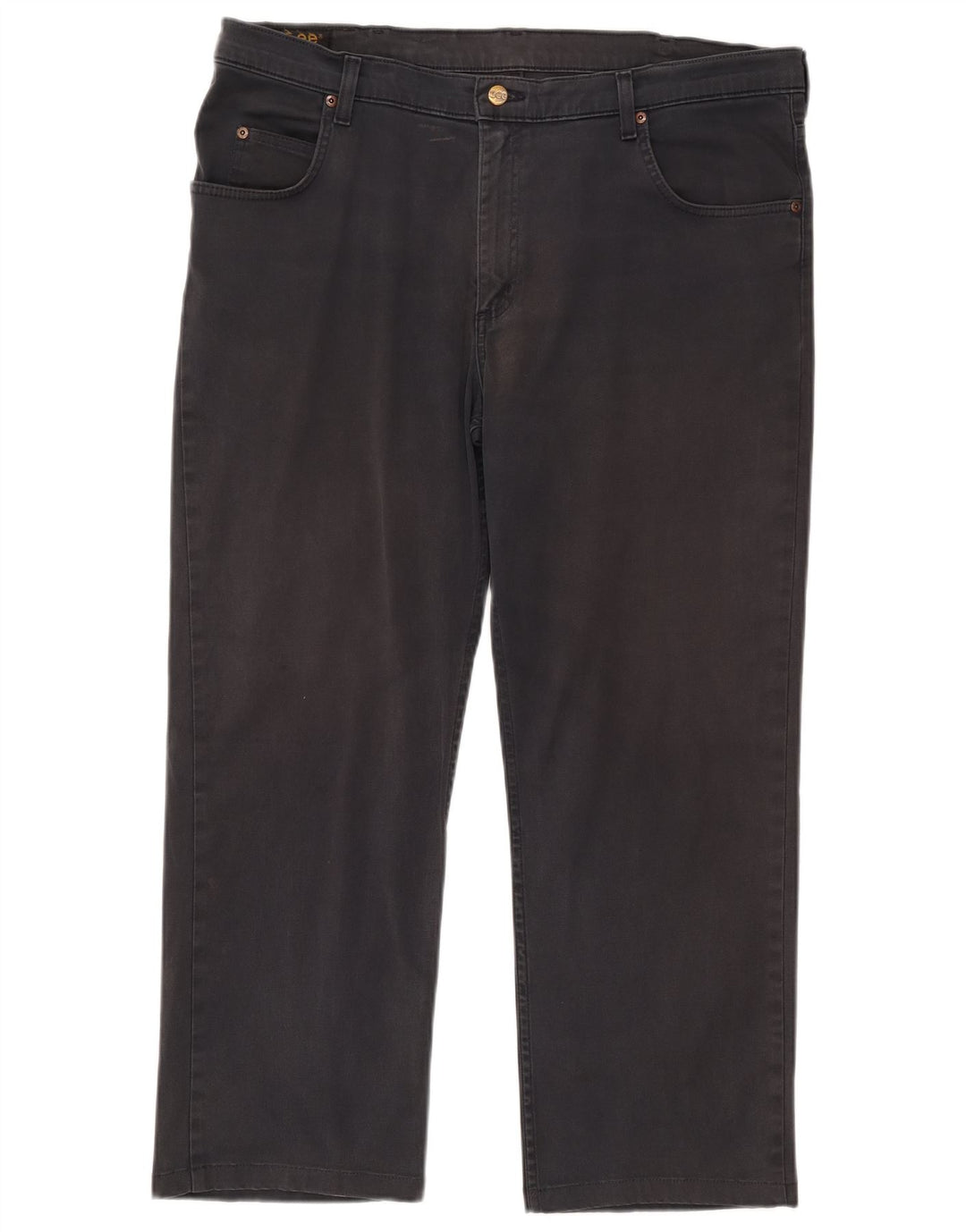 Lee Herren gerade Freizeithose W40 L27 Schwarz