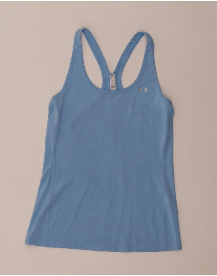 Under Armour Damen Weste Top UK 10 Small Blau