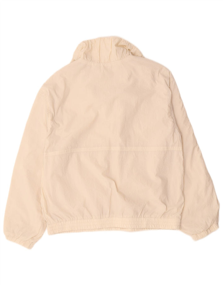 Zara Mädchen-Pullover-Regenjacke, 13–14 Jahre, weißes Nylon