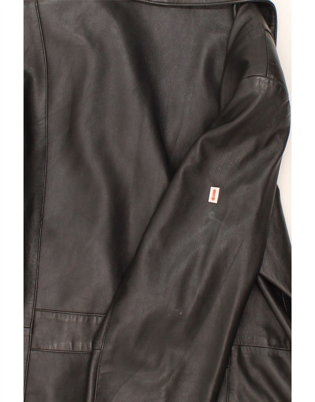 COFI Womens Leather Jacket UK 14 Large Black Leather Vintage Cofi and Second-Hand Cofi from Messina Hembry 