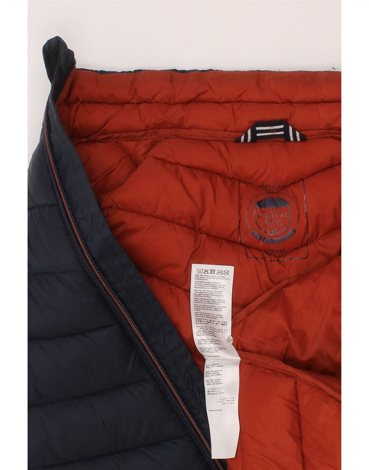 Joules Wattierte Weste für Mädchen, 5–6 Jahre, Marineblau, Polyamid