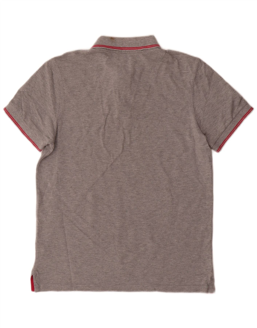 Joules Slim-Fit-Poloshirt für Herren aus mittelgrauer Baumwolle