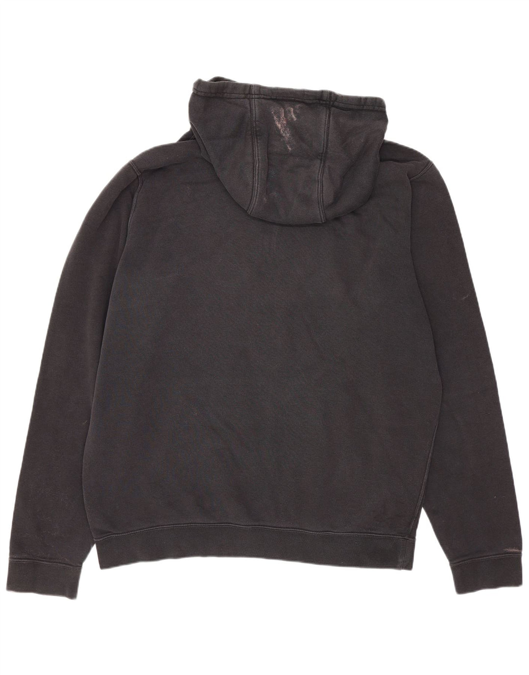 Nike Herren-Hoodie-Pullover aus mittelschwarzer Baumwolle