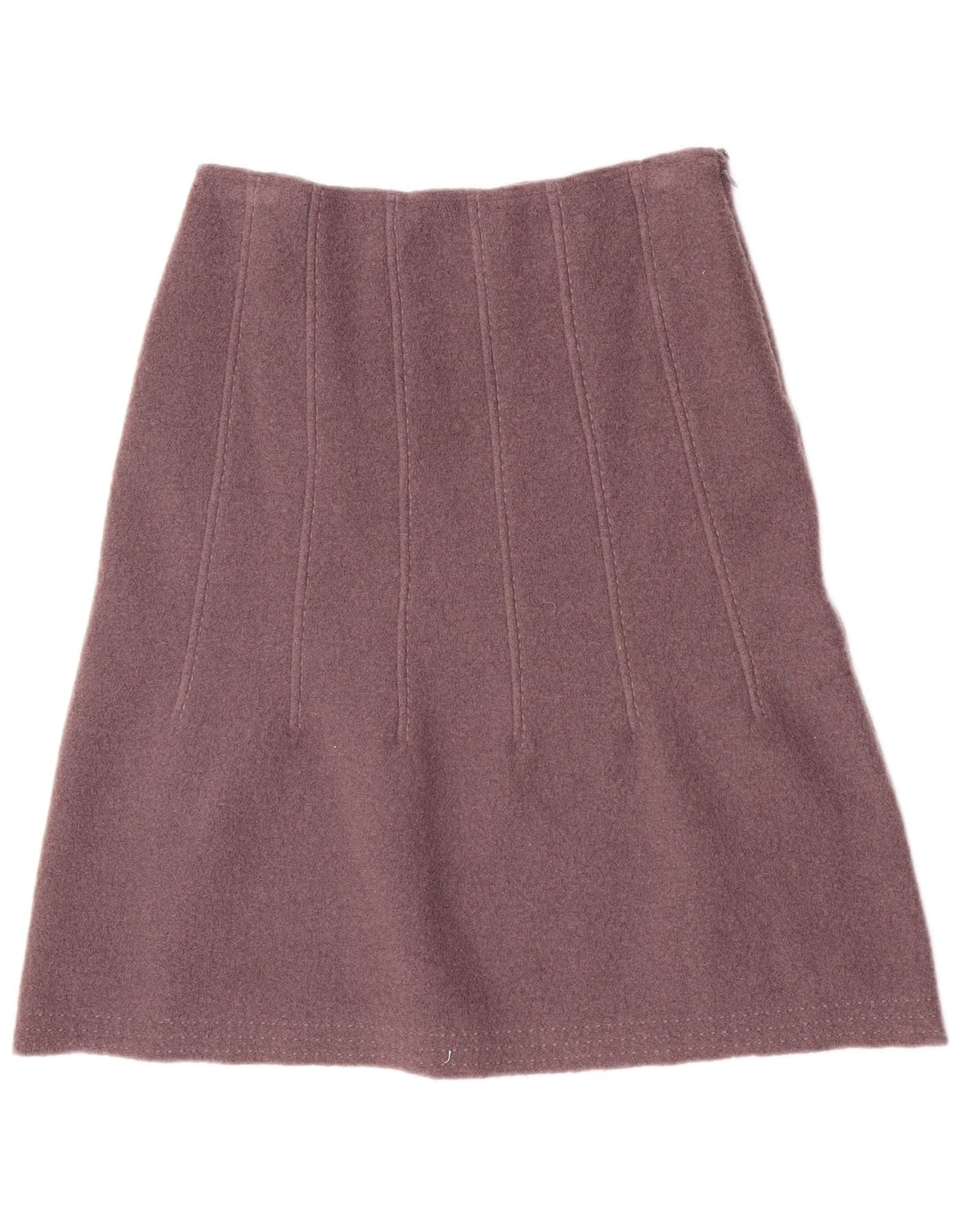 Fenn Wright Manson Damen-A-Linien-Rock, Größe L, W30, Lila, Wolle