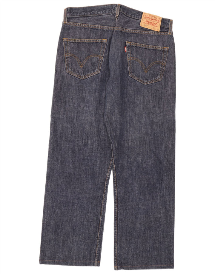 Levi's Herren 501 Straight Jeans W36 L28 Marineblau