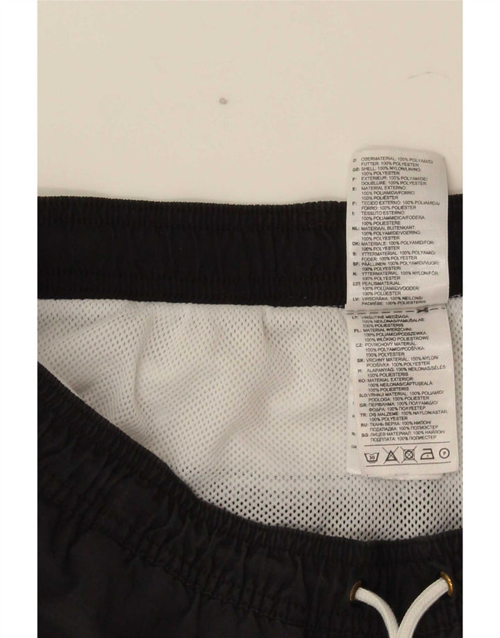 Adidas Herren-Badeshorts aus mittelgrauem Colourblock-Nylon