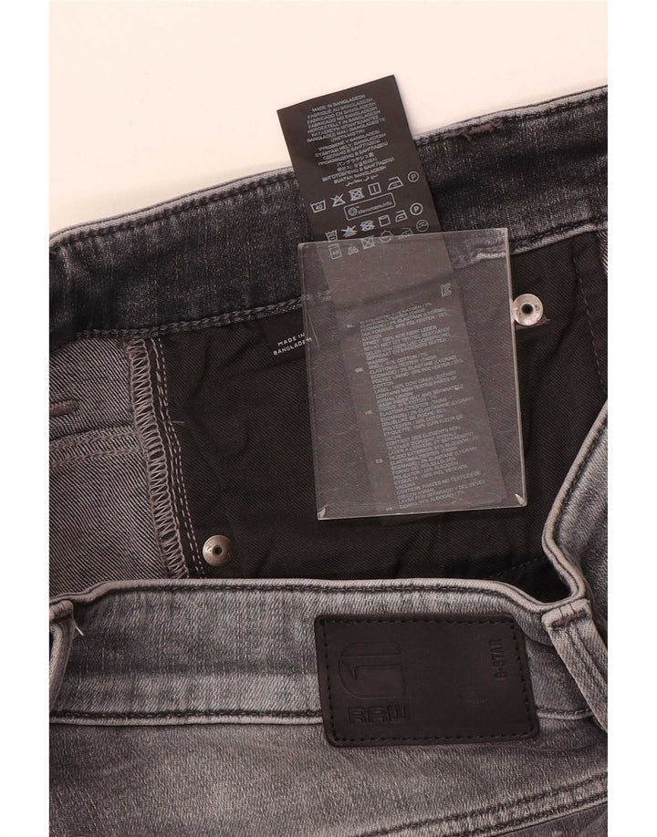 G-Star Herren Slim Denim Shorts W30 Mittelgrau