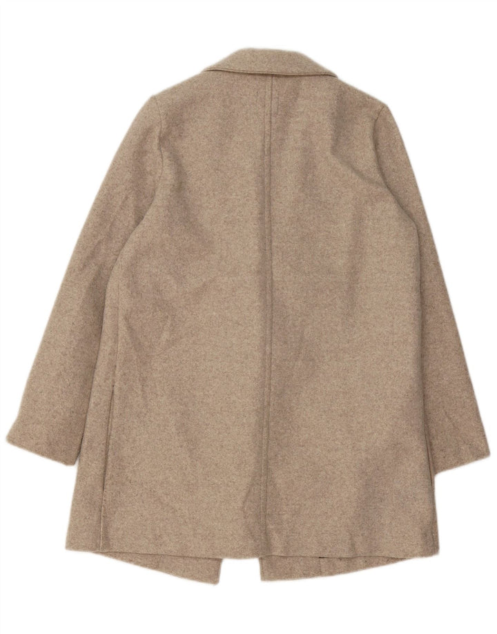 Offener, übergroßer Blazer für Damen von Zara, Gr. 10, Größe S, Beige