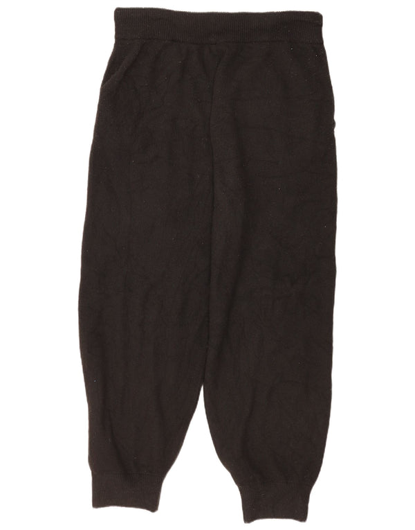 Jack Wills Damen-Jogginghose mit lockerer Passform aus gestricktem Strick, Gr. 18, XL, Schwarz