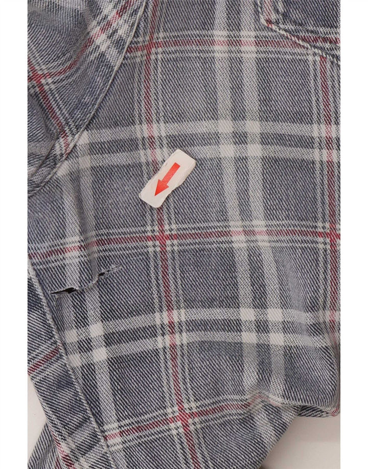 Extreme Tapered-Jeans für Damen, W26, L29, blau kariert, Baumwolle