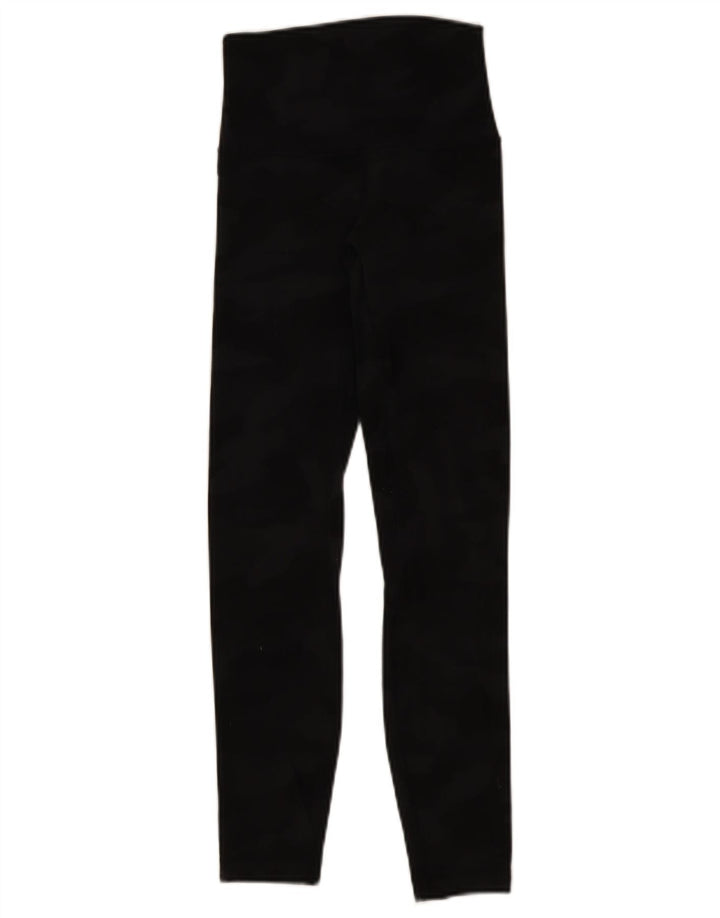 Lululemon Damen Leggings US 2 XS Schwarz Colourblock