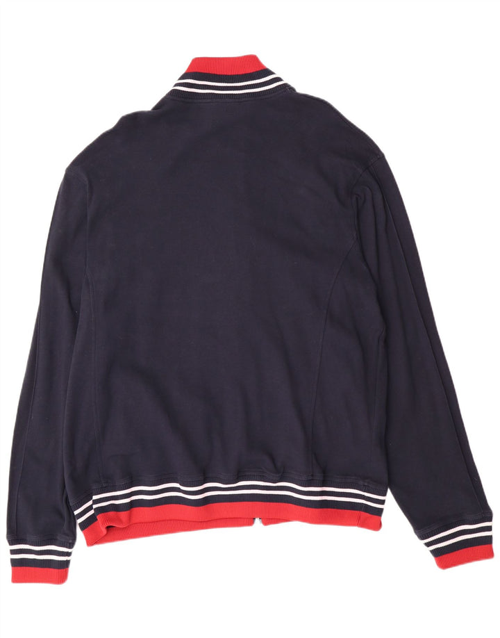 Champion Herren-Trainingsanzugoberteil, Jacke, 2XL, Marineblau, Baumwolle