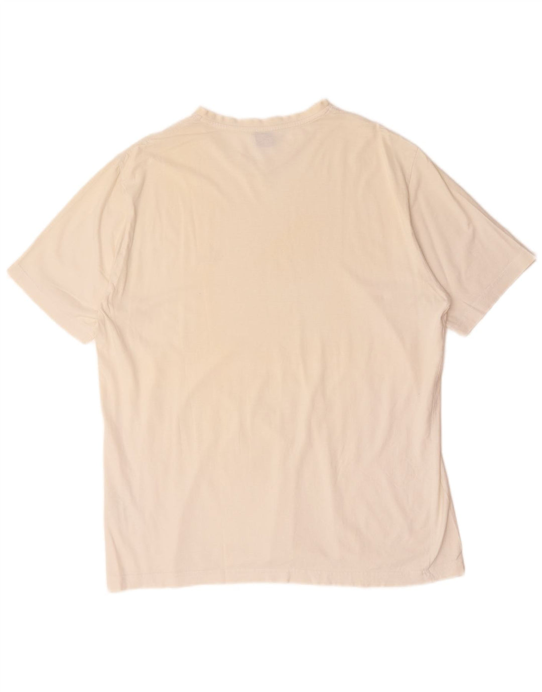 Hugo Boss Herren T-Shirt Top XL Weiße Baumwolle