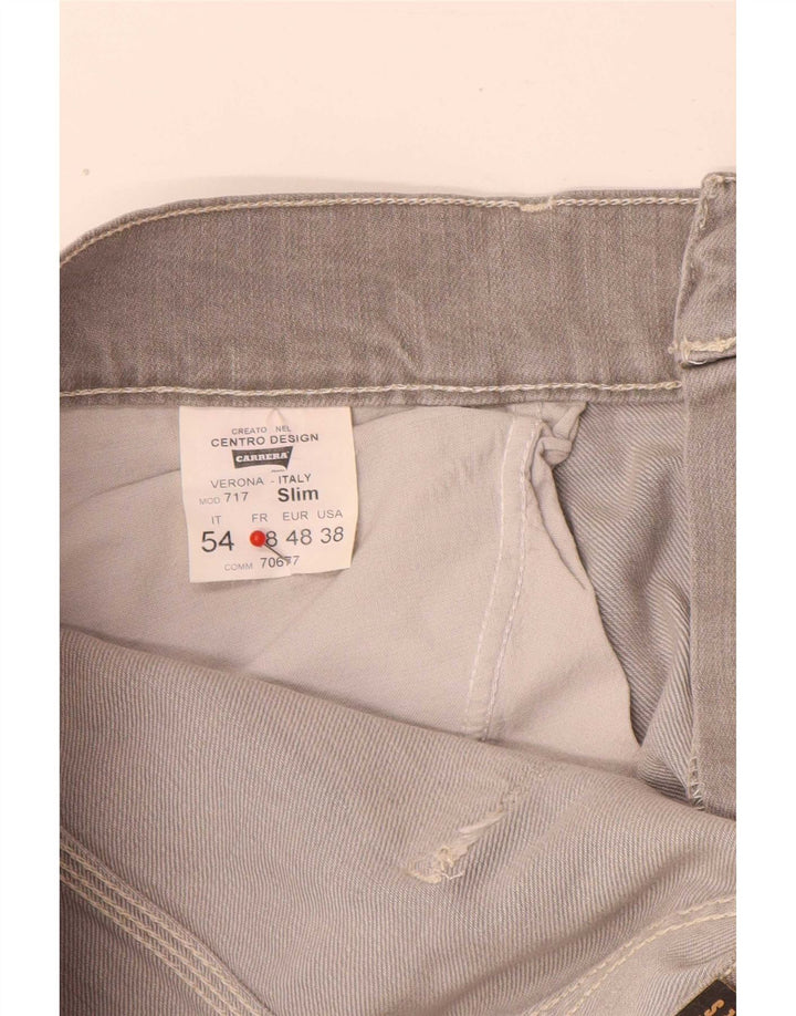 Carrera Herren 717 Slim Jeans W38 L33 Graue Baumwolle
