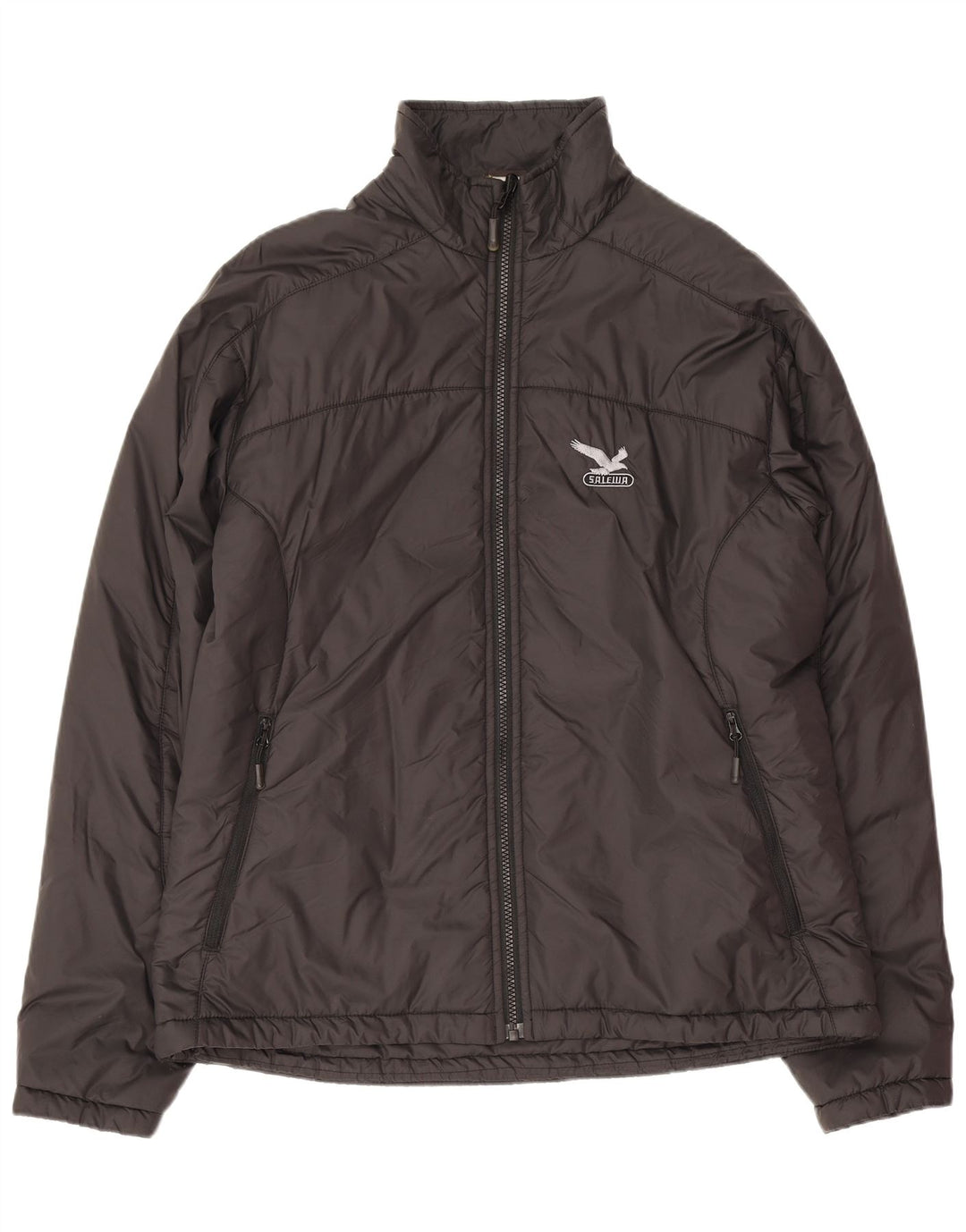 SALEWA Herren gefütterte Liner-Jacke, EU 48, mittelschwarz, Polyamid, Sport