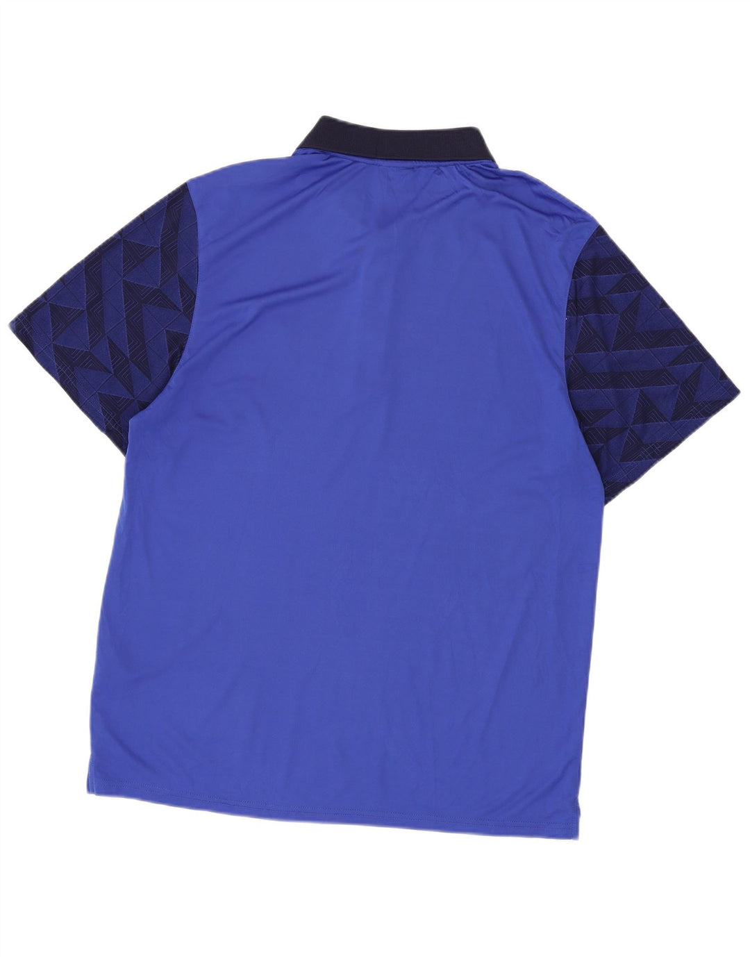 Lyle & Scott Herren Poloshirt 2XL Blau Geometrisch Polyester