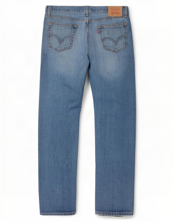 Levi's Herren 529 Bootcut-Jeans mit niedriger Taille, W36 L34, blaue Baumwolle