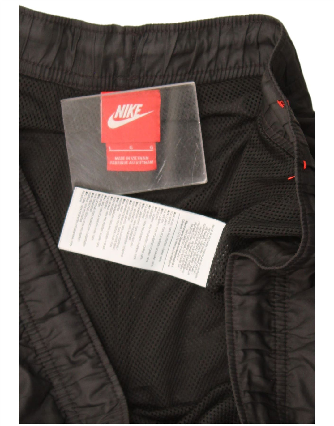 Nike Herren-Sportshorts mit Grafik, groß, aus schwarzem Polyester