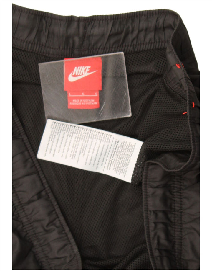 Nike Herren-Sportshorts mit Grafik, groß, aus schwarzem Polyester