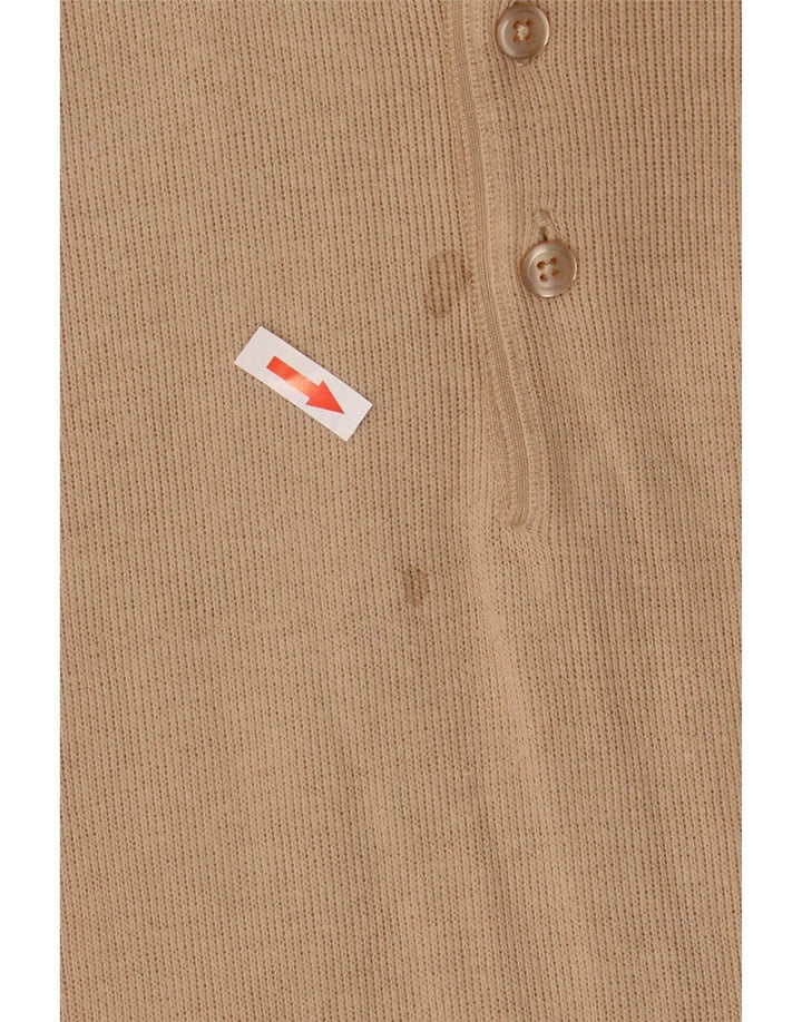 Gant Herren-Pullover mit Rollkragen, groß, beige Baumwolle