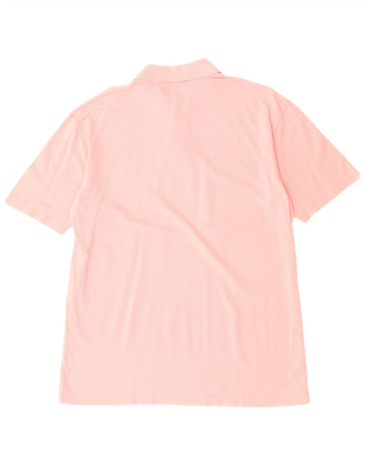 DIADORA Herren-Poloshirt, groß, rosa Baumwolle