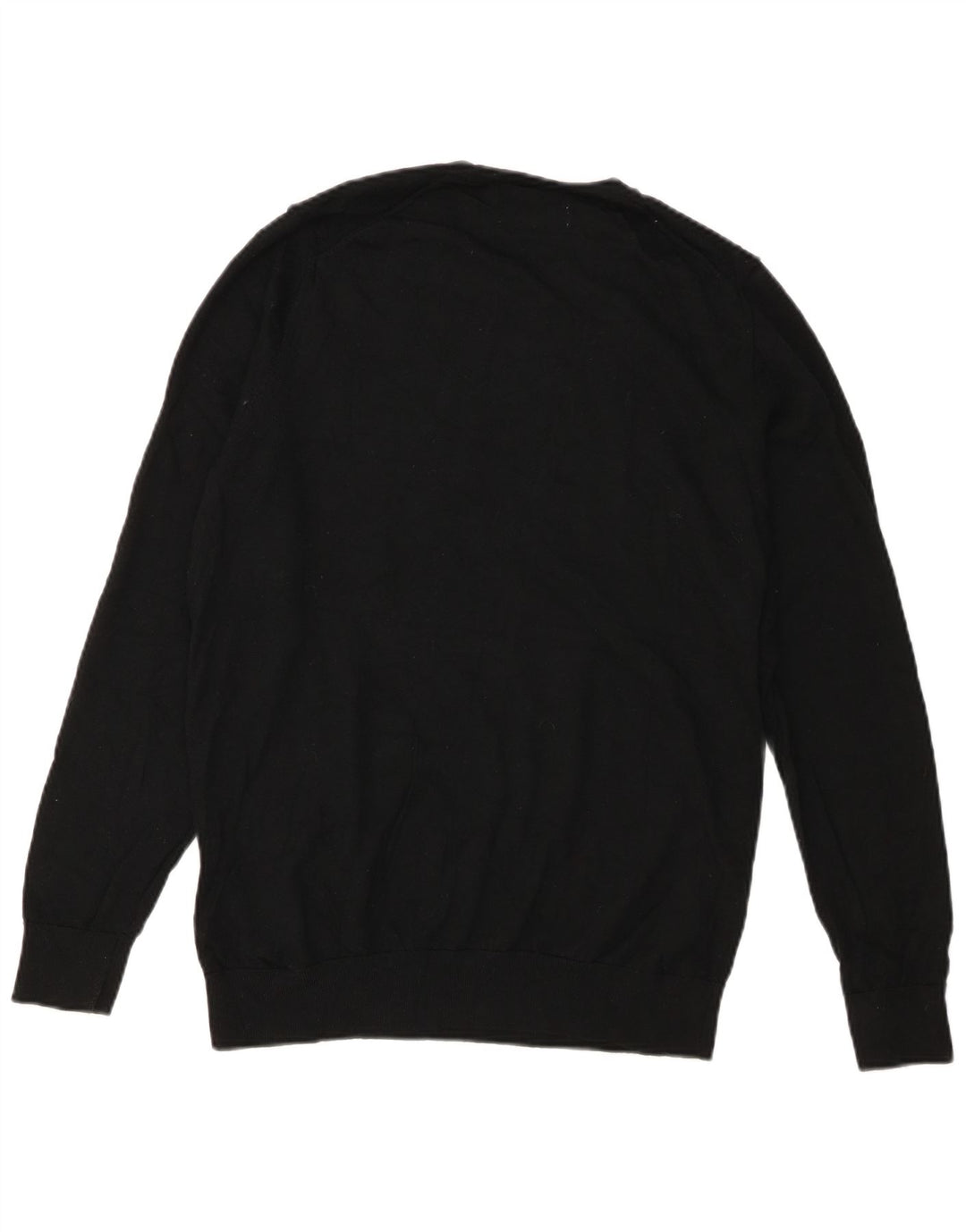 Marks & Spencer Herren Autograph Pullover mit Rundhalsausschnitt, Größe L, Schwarz
