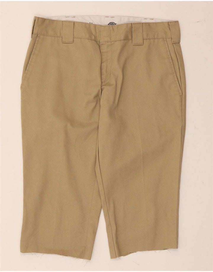 Dickies Slim Chino-Shorts für Herren, W31, mittelbeigefarbenes Polyester