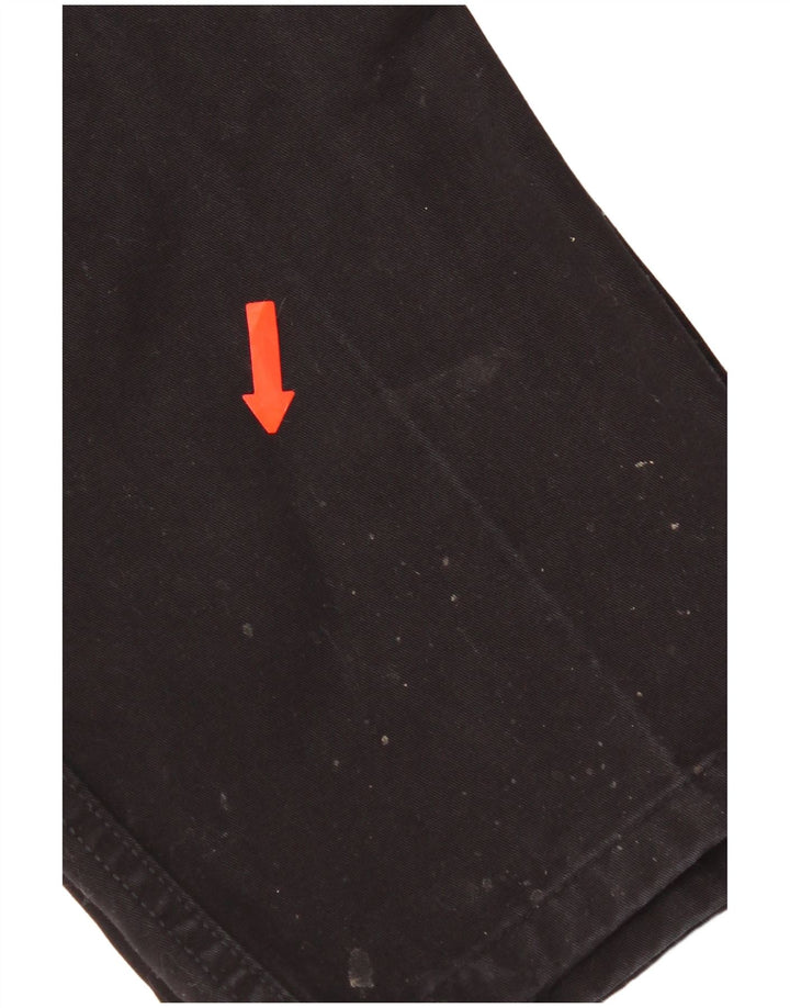 Levi's Herren gerade Chinohose W32 L27 schwarze Baumwolle