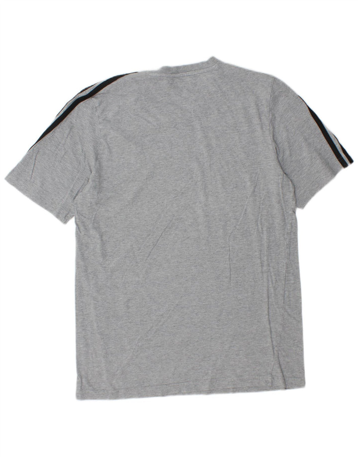ADIDAS Herren T-Shirt Top Mittelgrau meliert
