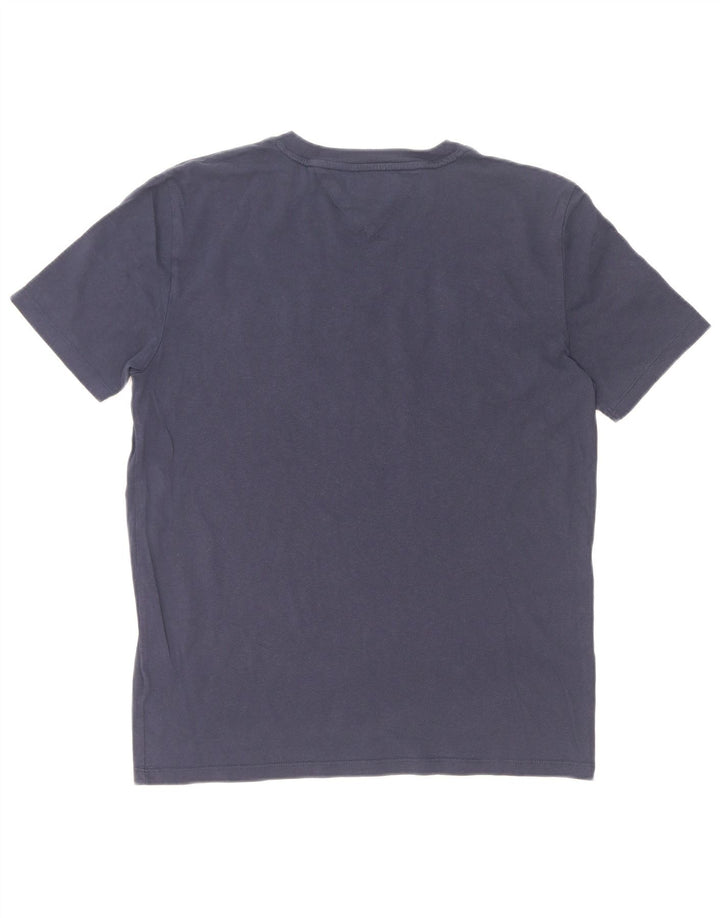 Tommy Hilfiger Herren-T-Shirt mit Grafik, mittelgroß, Marineblau