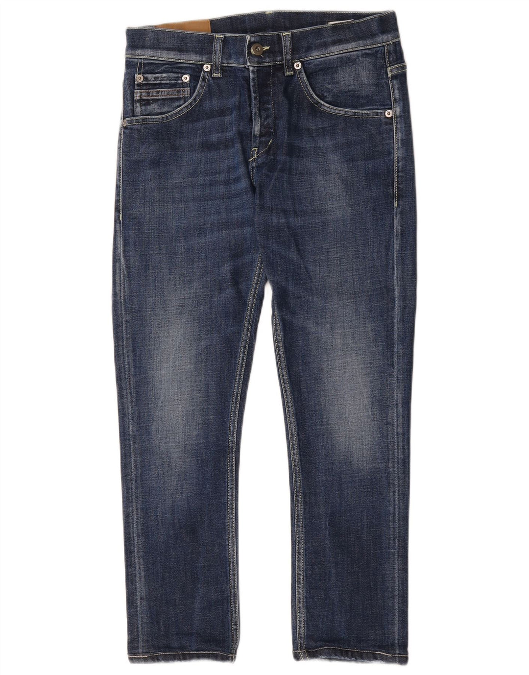 Dondup Damen Ritchie Skinny Jeans W29 L25 Blaue Baumwolle