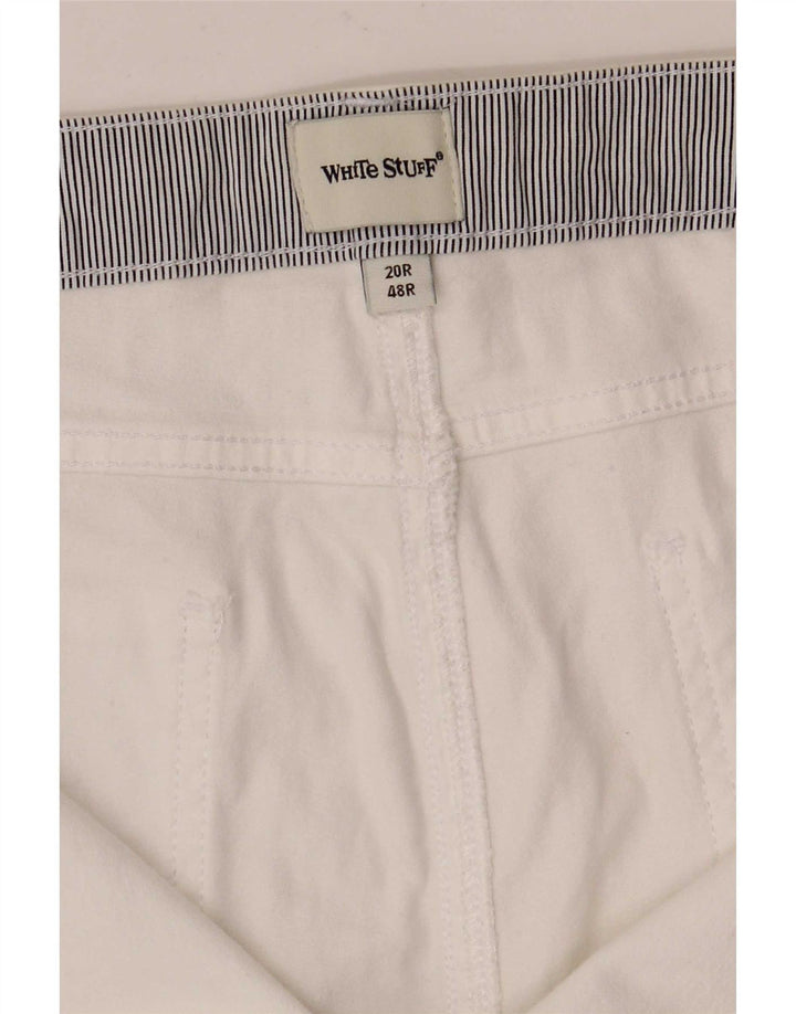 White Stuff Damen Freizeitshorts UK 20 2XL W40 Baumwolle