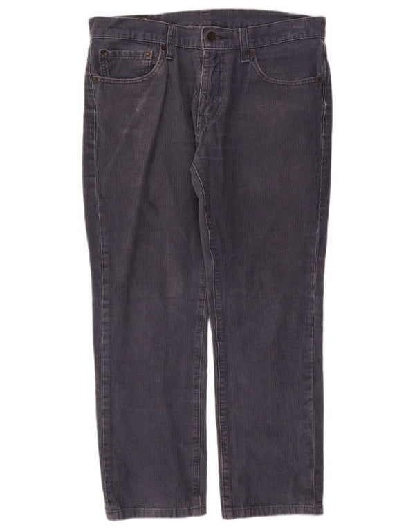 Levi's Herren 511 Slim Cordhose W32 L26 Marineblaue Baumwolle