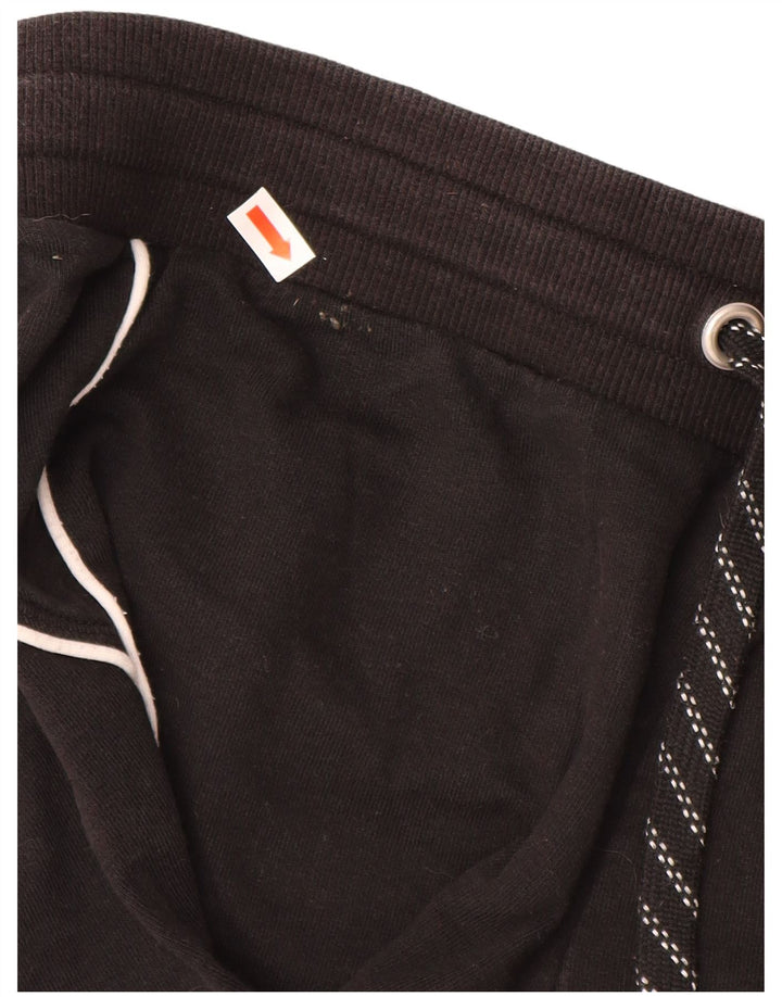 PUMA Womens Sport Shorts UK 8 Small Black Cotton