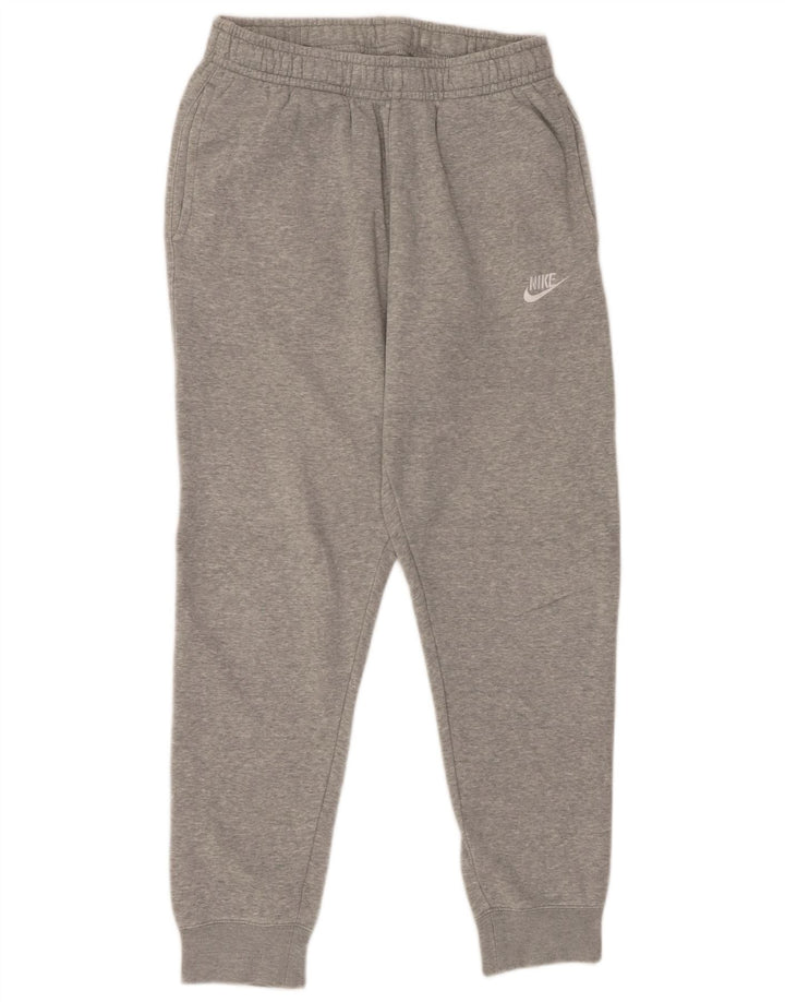 NIKE Herren-Trainingshose, Jogginghose, Größe S, Grau, Baumwolle