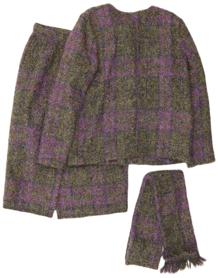 Castleisland Damen-2-teiliges Rock-Set UK 12 Medium W32 Mehrfarbig kariert