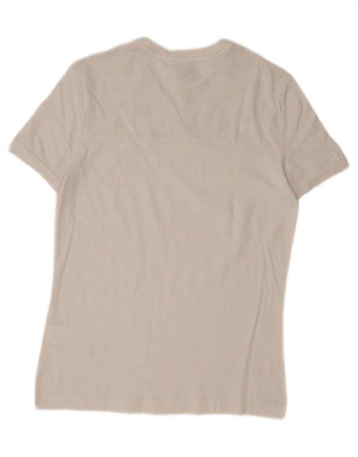 Calvin Klein Jeans Herren-T-Shirt mit Grafik, mittelweiße Baumwolle