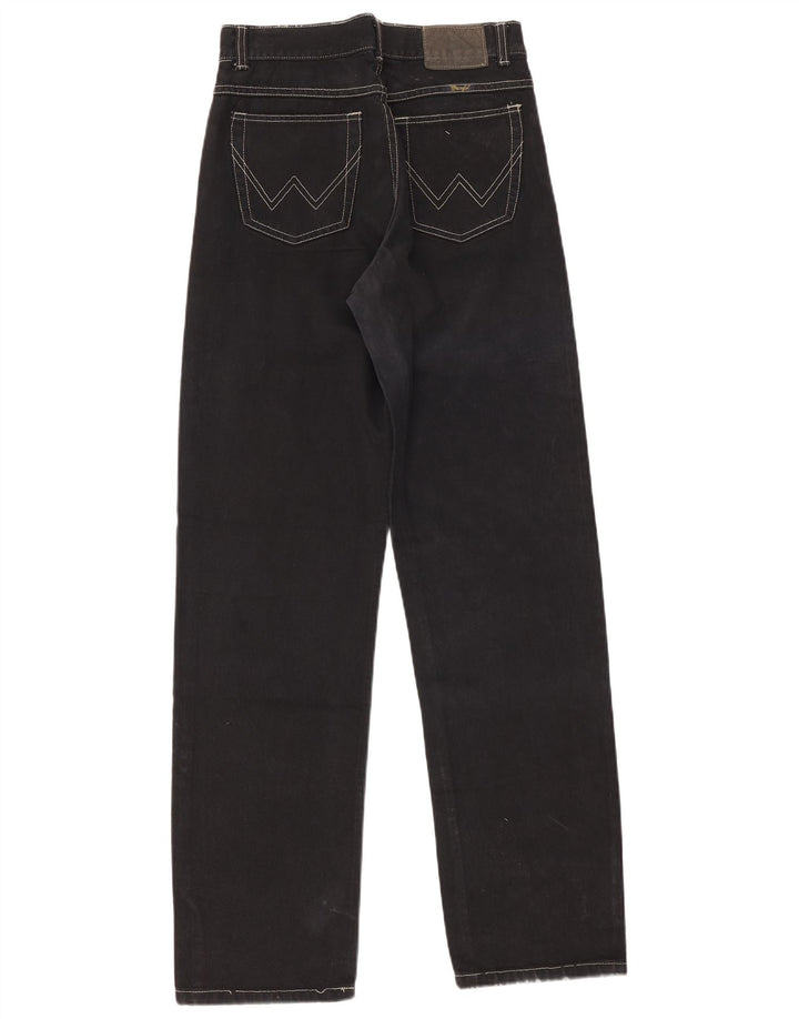 Wrangler Herren Straight Jeans W34 L34 Schwarze Baumwolle