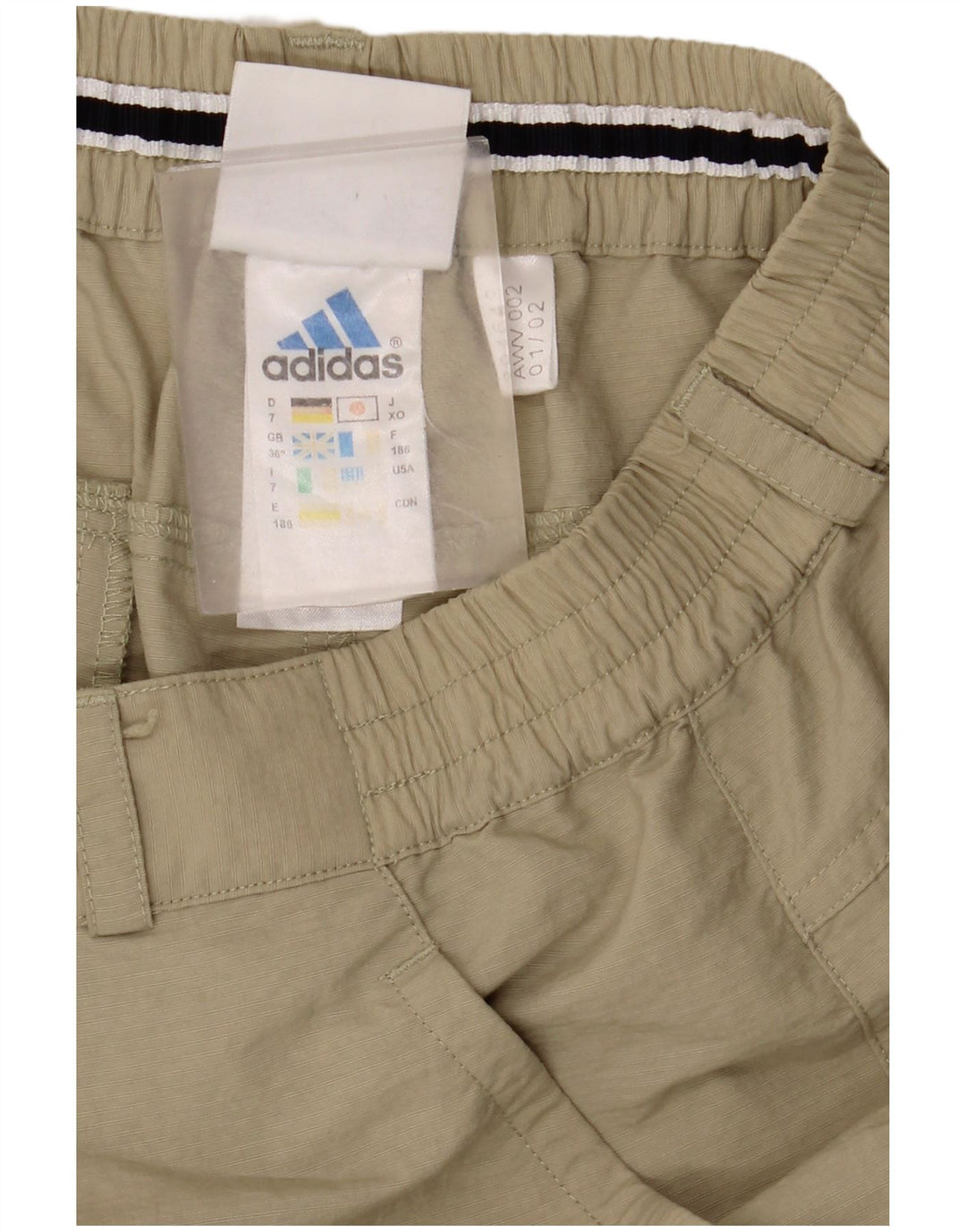 Adidas Herren Chino Shorts W36 Large Beige Polyamid