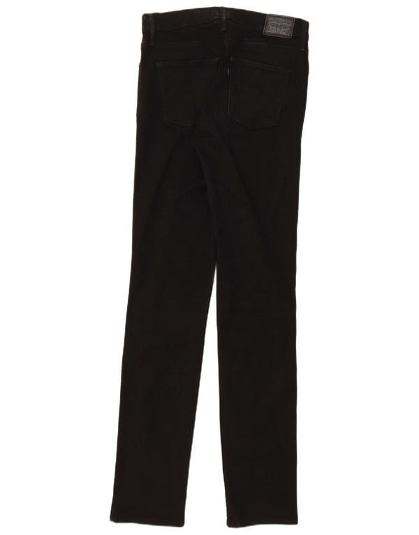 Levi's Damen Slim Slim Jeans W31 L34 Schwarz Baumwolle