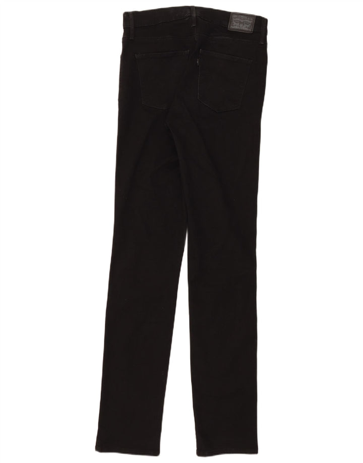 Levi's Damen Slim Slim Jeans W31 L34 Schwarz Baumwolle