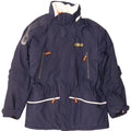 Fila Herren-Skijacke, großes marineblaues Polyester
