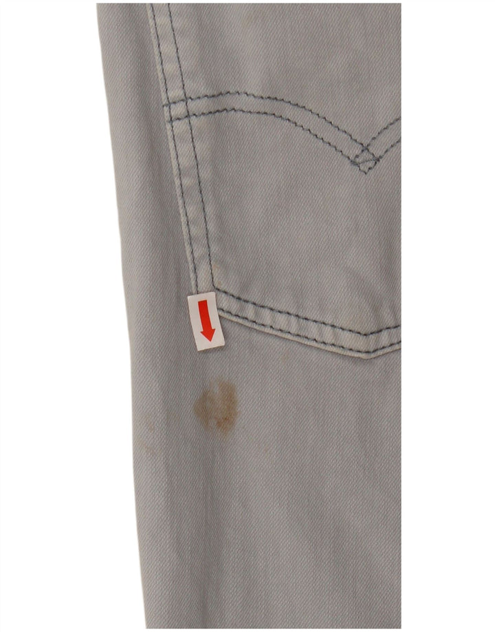 Levi's Herren 511 Slim Jeans W32 L27 Graue Baumwolle